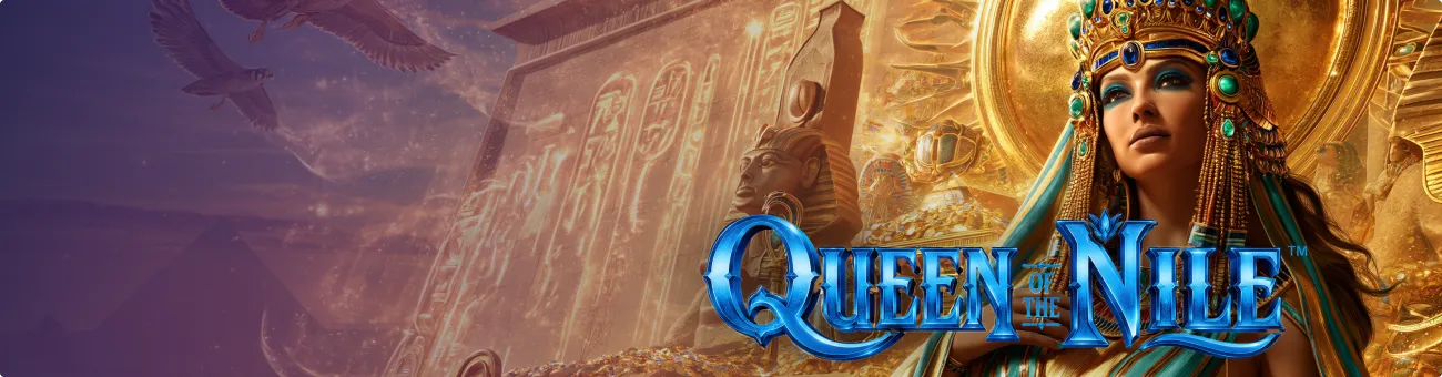 Queen of the nile slot Banner 5